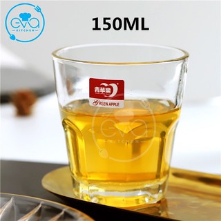 Bộ 6 Ly Cốc Thủy Tinh 8 Góc Uống Trà Nhỏ 150 Ml Deli Y5011 M2958