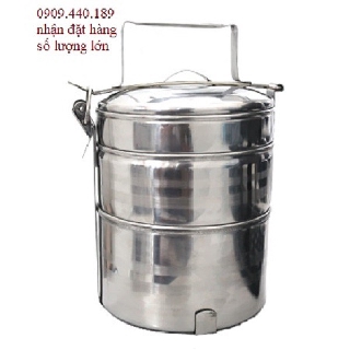 Cà mên 3 ngăn inox
