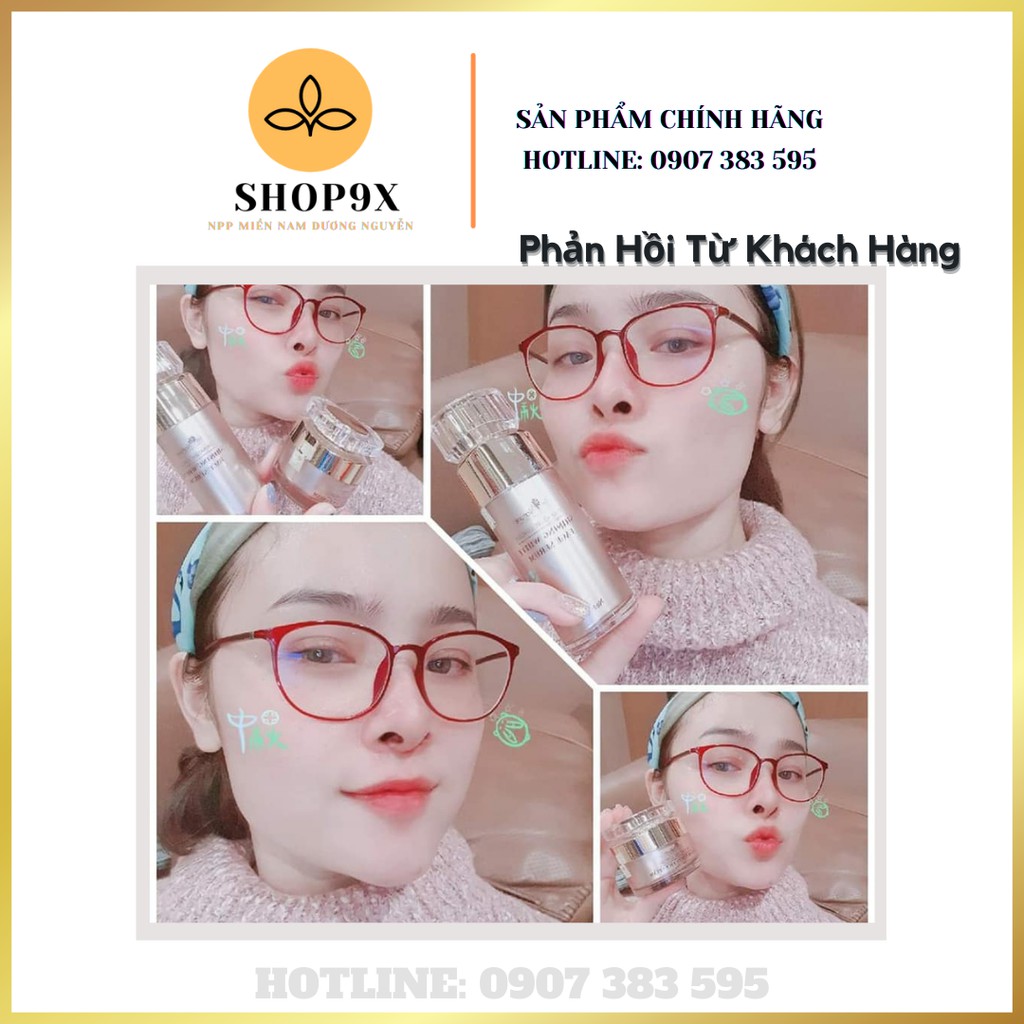 (+Quà) Bộ Kem Dưỡng Trắng Da Cao Cấp I'm Nature Luxury Shining White 60gr