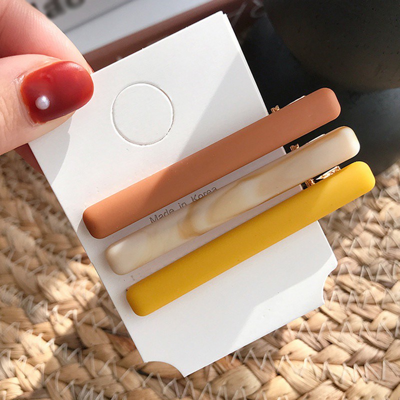 Set Kẹp Tóc Thiết Kế Đơn Giản Thời Trang Cho Nữ