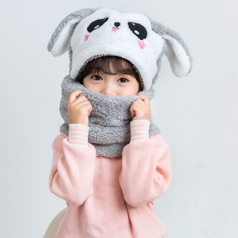 Mũ Balaclava Hình Thú Dễ Thương Giữ Ấm Mùa Đông