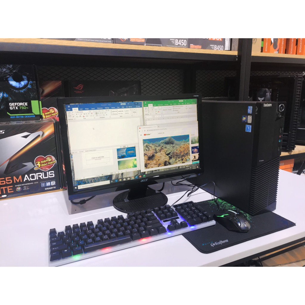 [Mã ELMS05 giảm 5% đơn 300K] Bộ Máy Văn Phòng Giá Rẻ Bảo Hành [36 Tháng] Phục Vụ ,WORD , EXCEL , nghe nhạc , xem phim | BigBuy360 - bigbuy360.vn