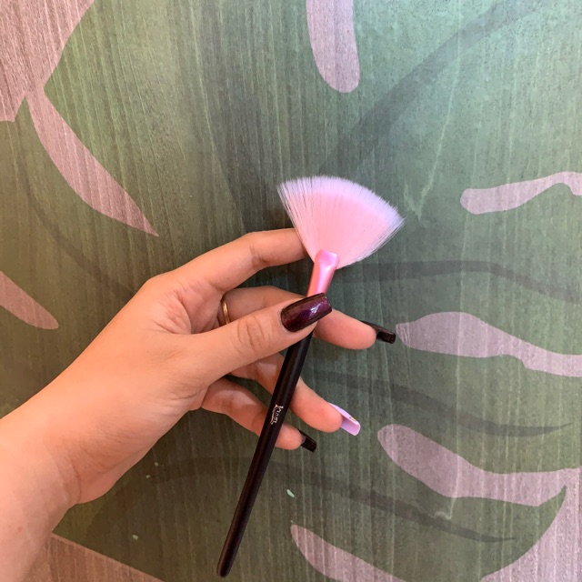 Cọ Phấn Bắt Sáng - Cọ Phủ Phấn Highlight - Cọ Quạt Highlighter Má Hồng - Makeup Brush