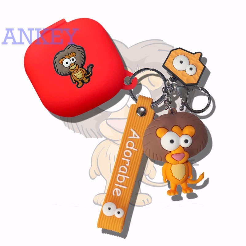 Case for Samsung Galaxy Buds Live / Buds Pro / Buds 2 Vỏ bảo vệ hộp sạc tai nghe bằng buds2 silicon mềm họa tiết hoạt hình sáng tạo