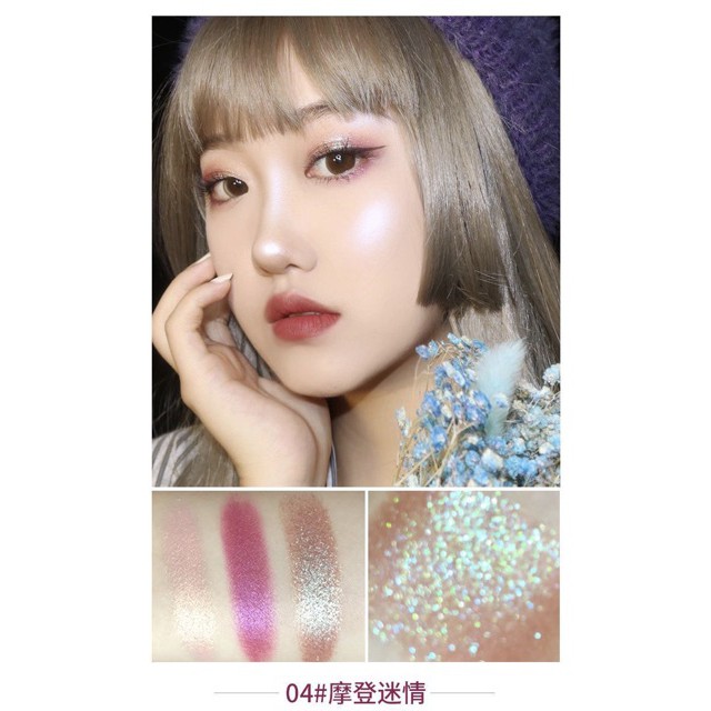 Phấn Mắt Kiêm Má Hồng 2 Tầng Vân Đá Hojo Dear Marble Hàng Nội Địa Trung HY8 | BigBuy360 - bigbuy360.vn