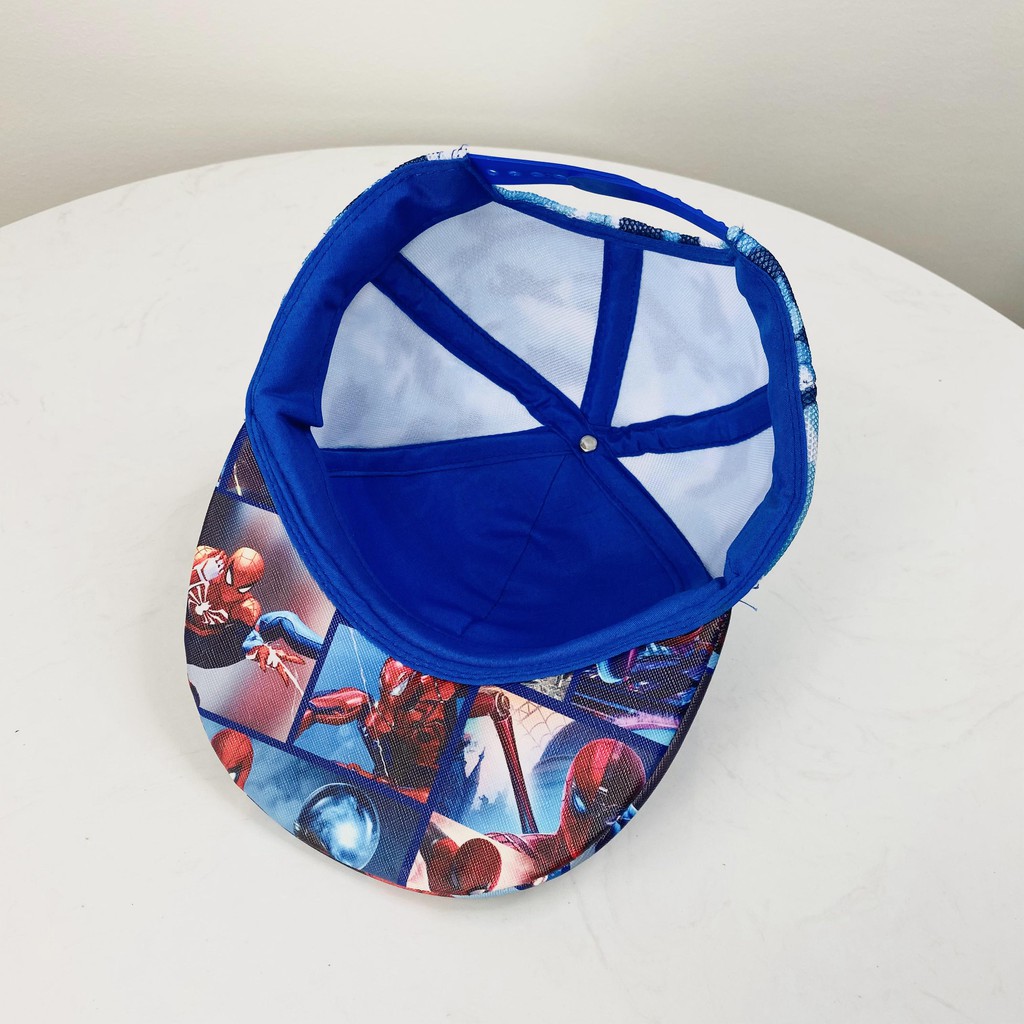 Mũ lưỡi trai bé trai nón snapback siêu nhân 3D hoạt hình thóc shop