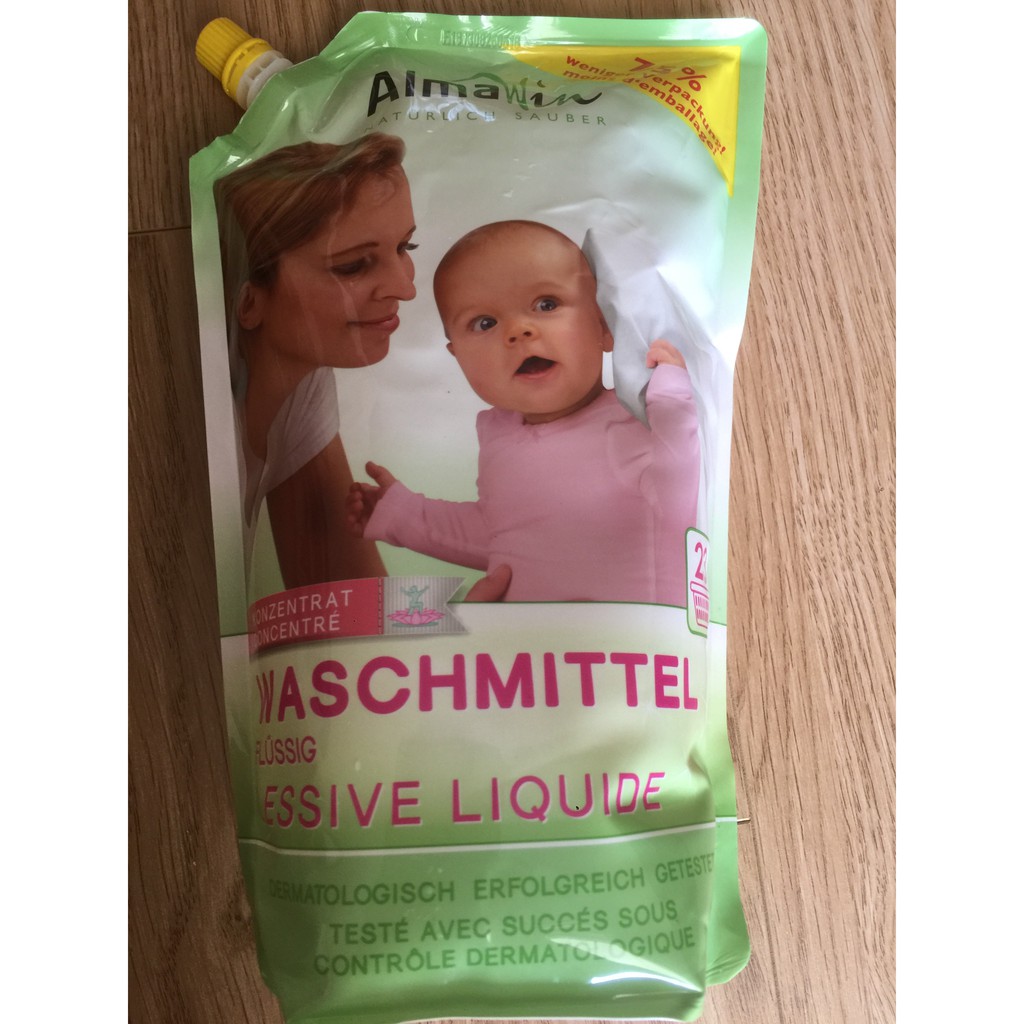 Nước giặt đậm đặc Almawin (1.5 lít ) túi