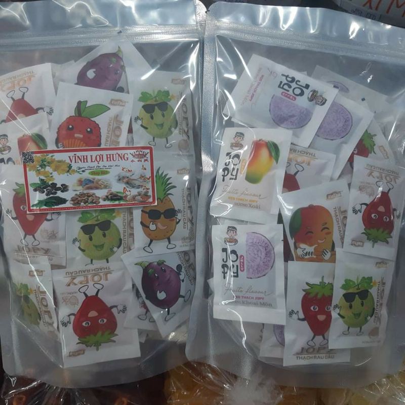 THẠCH RAU CÂU ZAI ZAI GIÒN GIÒN JOPY THƯƠNG HIỆU VIỆT THÁI