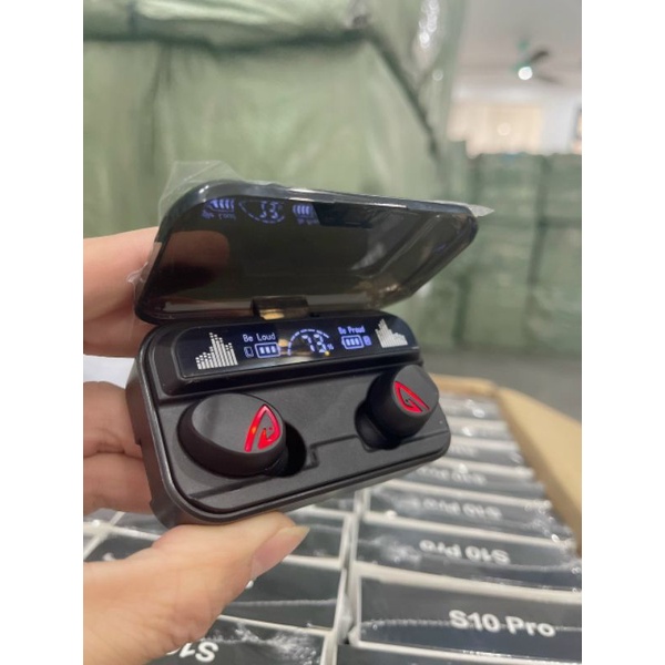 Tai nghe bluetooth S10 Pro V5.2 cao cấp, cảm ứng vân tay, âm thanh cực hay