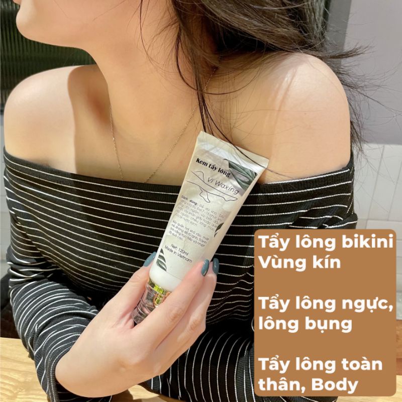 [Full Combo] 𝟭𝟰𝟬𝗺𝗹. Tẩy lông Vi Waxing + Serum: Tẩy lông chân, Tẩy lông tay, Tẩy lông Bikini, Tẩy lông nách. Dịu nhẹ