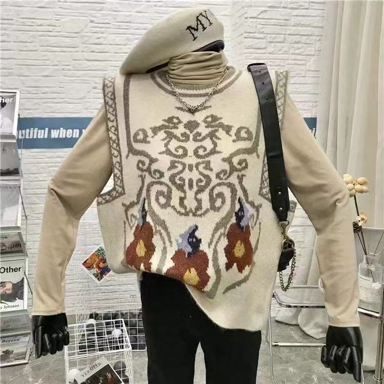 Áo Len Cổ Tròn Không Tay Thời Trang Retro Cho Nữ | BigBuy360 - bigbuy360.vn