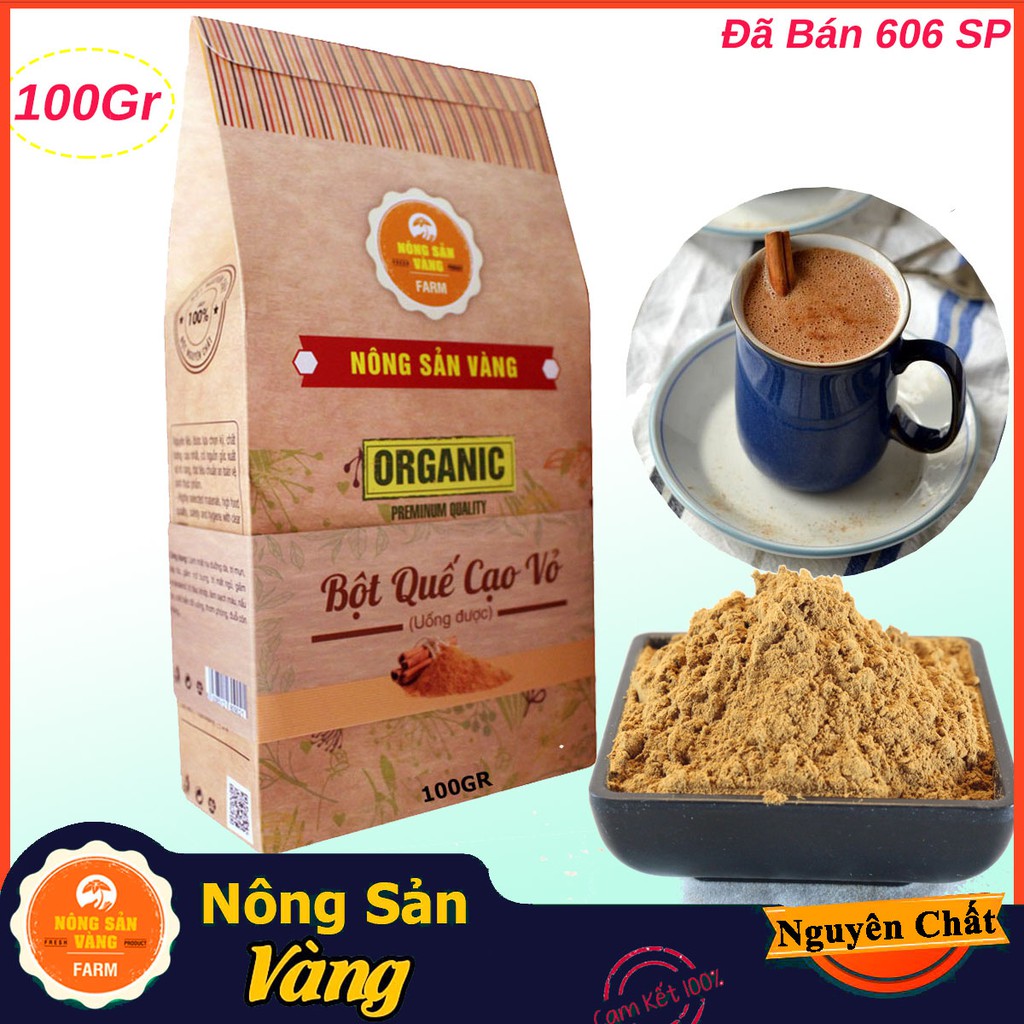 Bột Quế Cạo Vỏ (Uống Được)- Nông Sản Vàng 100gr | WebRaoVat - webraovat.net.vn