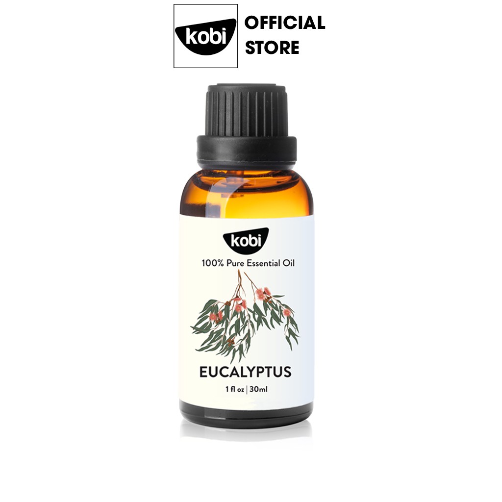 Tinh dầu Khuynh Diệp Kobi Eucalyptus essential oil giúp đuổi muỗi, làm thơm phòng, xả stress hiệu quả - 30ml