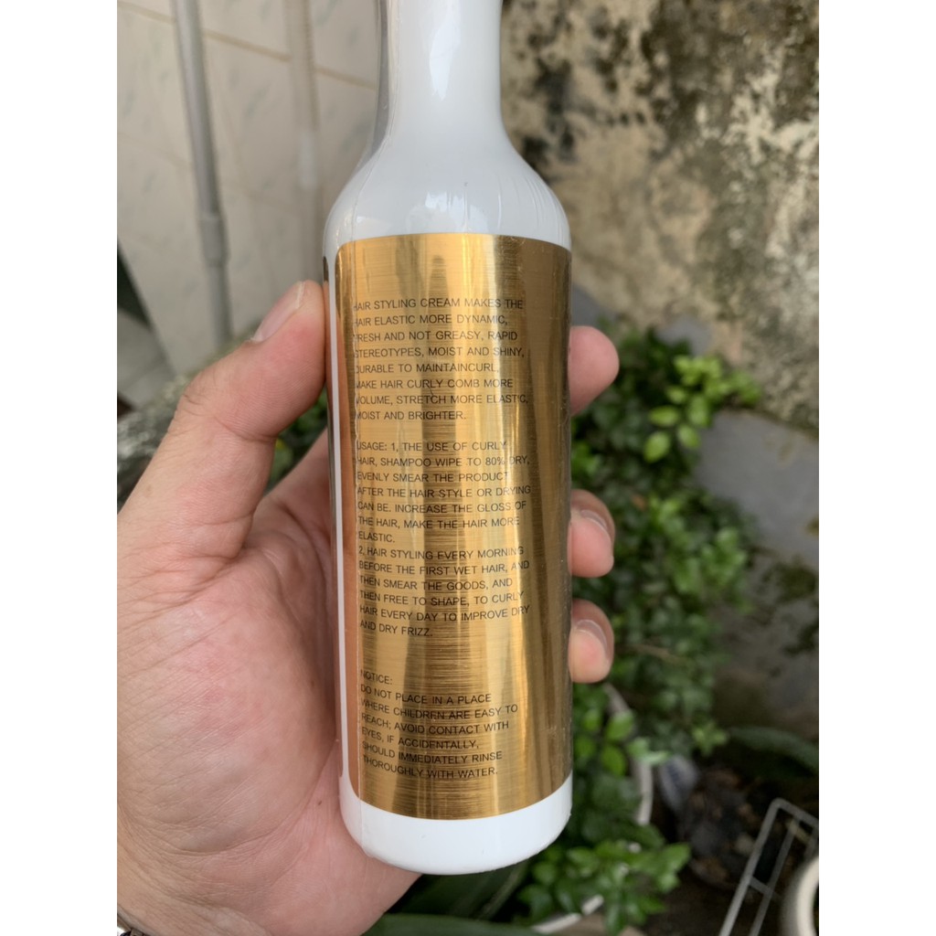 Kem tạo kiểu dưỡng tóc Wekla Elastin Hair Care 248ml