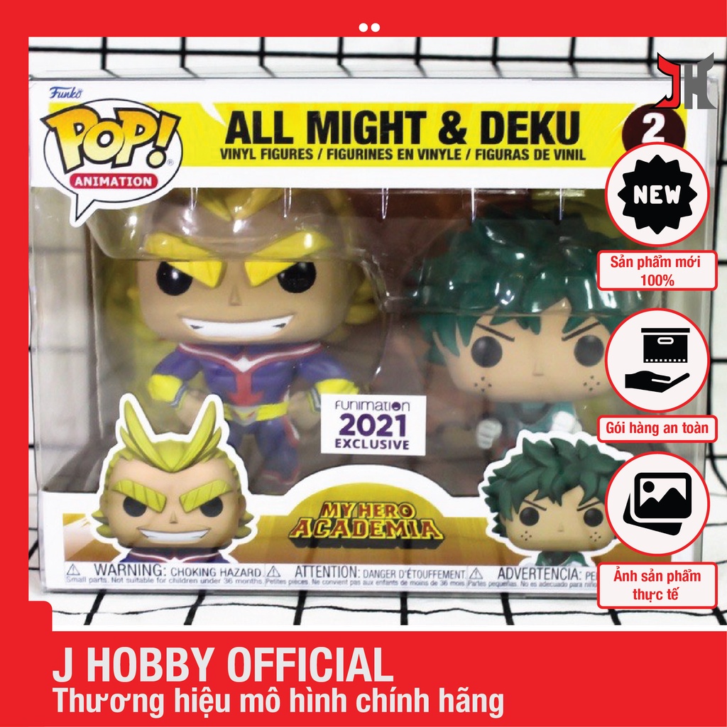Mô hình Deku Allmight MHA Funko Chính hãng