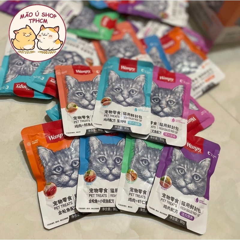 PATE WANPY 80G CHO MÈO
