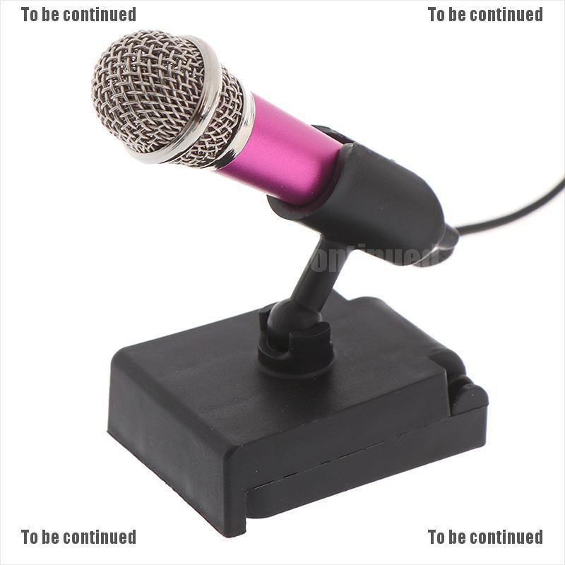 Mic Hát Karaoke Đầu Cắm 3.5mm Cho Điện Thoại / Pc