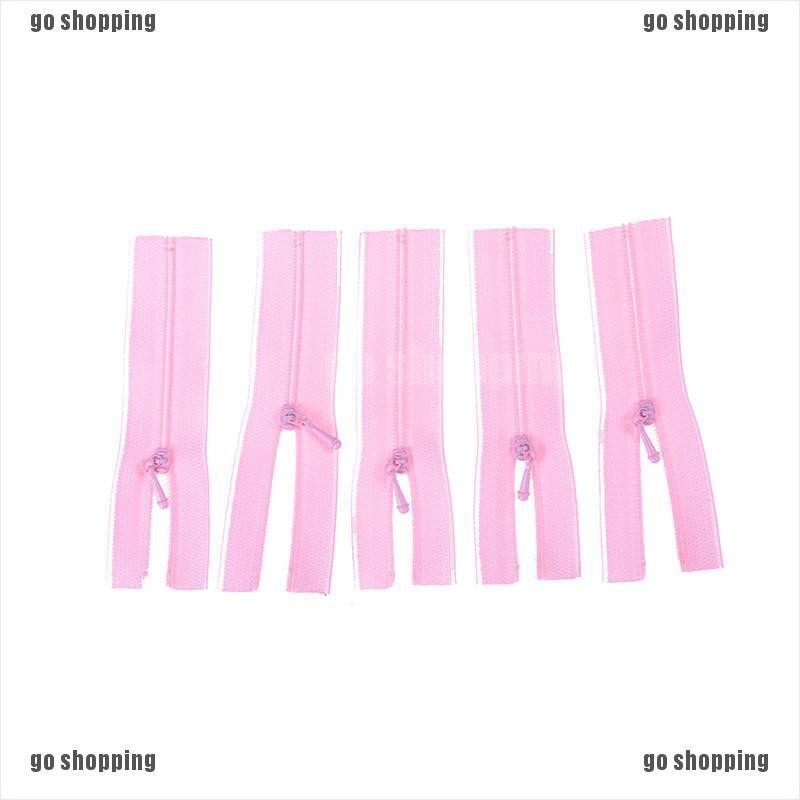 {go shopping}5Pcs Mini Zipper for Doll Dress Bags DIY Craft Sewing Accessories Tools Gift