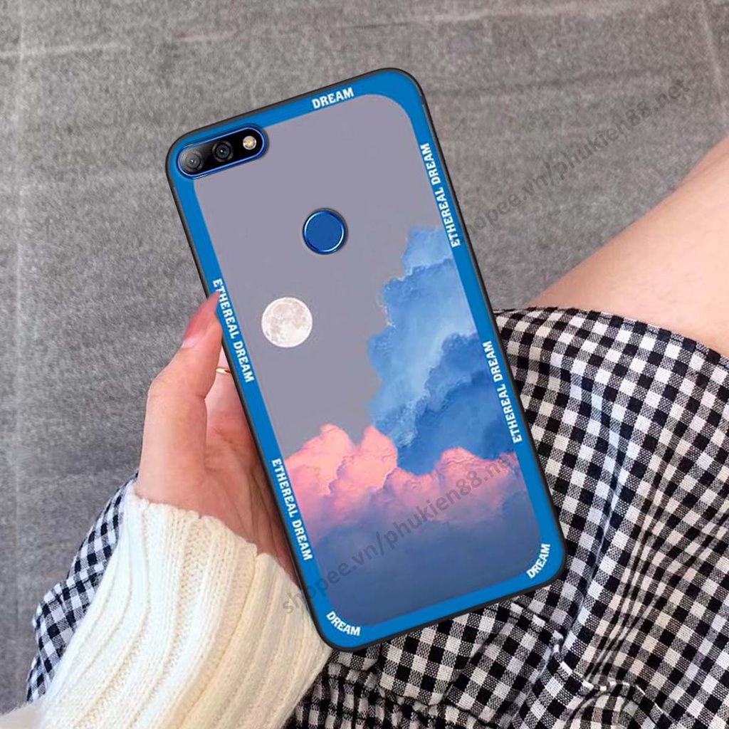 Ốp Huawei Y7 Prime 2018 / Y7 Pro 2018 hình vũ trụ, mountain, cloud phong cách cá tính