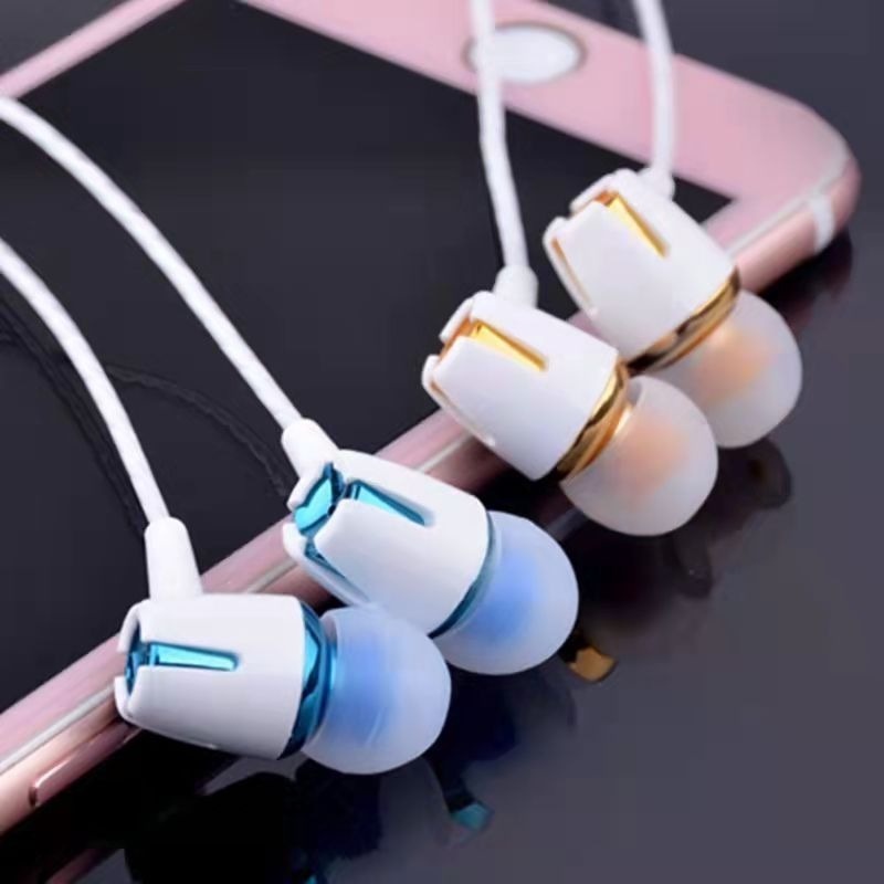 Tai Nghe Nhét Tai Thể Thao Có Dây 3.5mm Chống Ồn Tích Hợp Mic Cho Điện Thoại Android