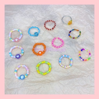 Nhẫn hạt cườm handmade