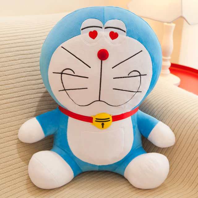 Búp Bê Nhồi Bông Hình Doraemon Đáng Yêu