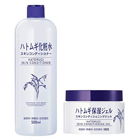 Nước Hoa Hồng + Kem dưỡng ý dĩ Naturie Nhật bản