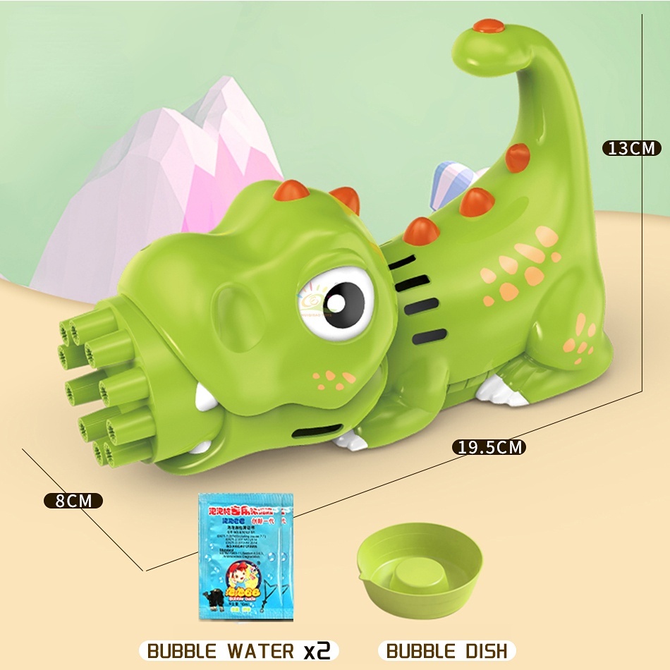 Súng Bắn Bong Bóng Xà Phòng Tự Động Hình Cá Heo Xinh Xắn Cho Bé