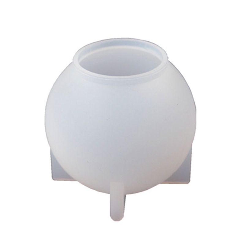 [Hàng mới về] Khuôn silicone làm đèn led hình quả cầu pha lê epoxy trang trí nhà cửa