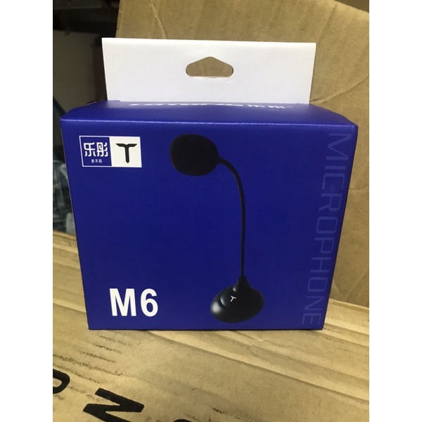 [Mã ELHACE giảm 4% đơn 300K] Microphone Salar M6 - Micro Thu Âm Dùng Cho Máy Tính - Mic