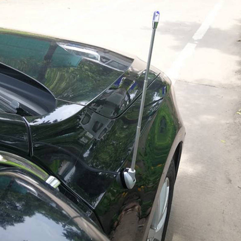 Car Retractable Three-Section Flagpole Antenna Modified Flag Pole Car Decorative Antenna Car Blind Antenna car accessories q8iZ