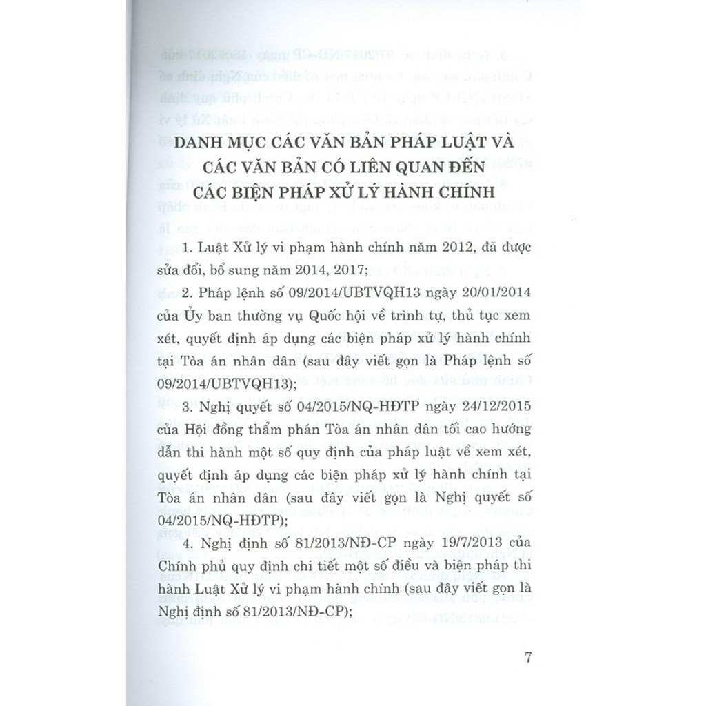 Sách - Chỉ Dẫn Pháp Luật Về Áp Dụng Các Biện Pháp Xử Lý Hành Chính | BigBuy360 - bigbuy360.vn