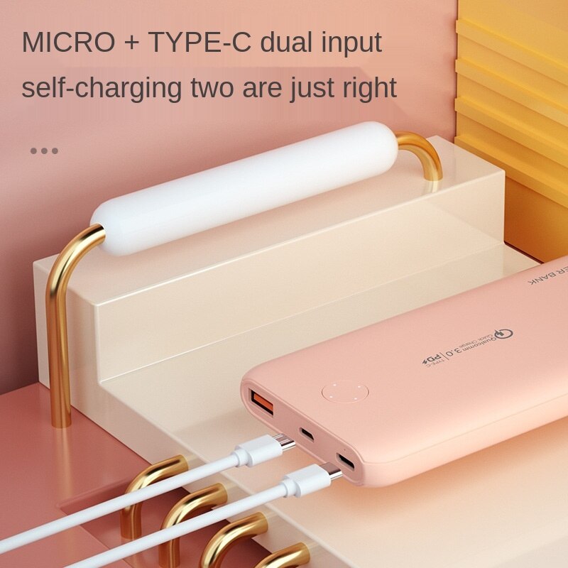 Pin Sạc Dự Phòng 10000mah Pd 18w 10000 Mah Cho Iphone 12 Xiaomi