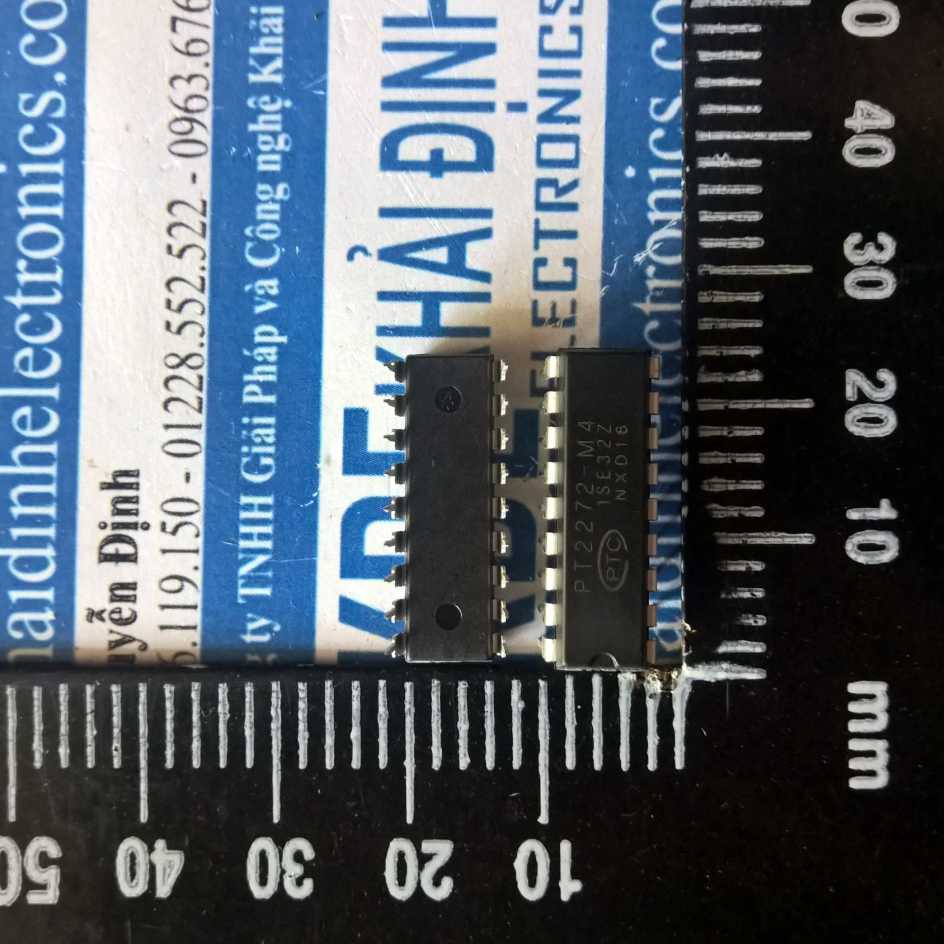 5 con IC PT2272-M4 PT2272 M4 2272 DIP-18 IC THU GIẢI MÃ tín hiệu RF kde1403