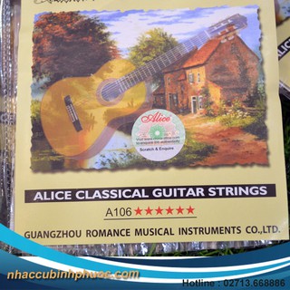 Bộ dây đàn Guitar Nilong Classic A106