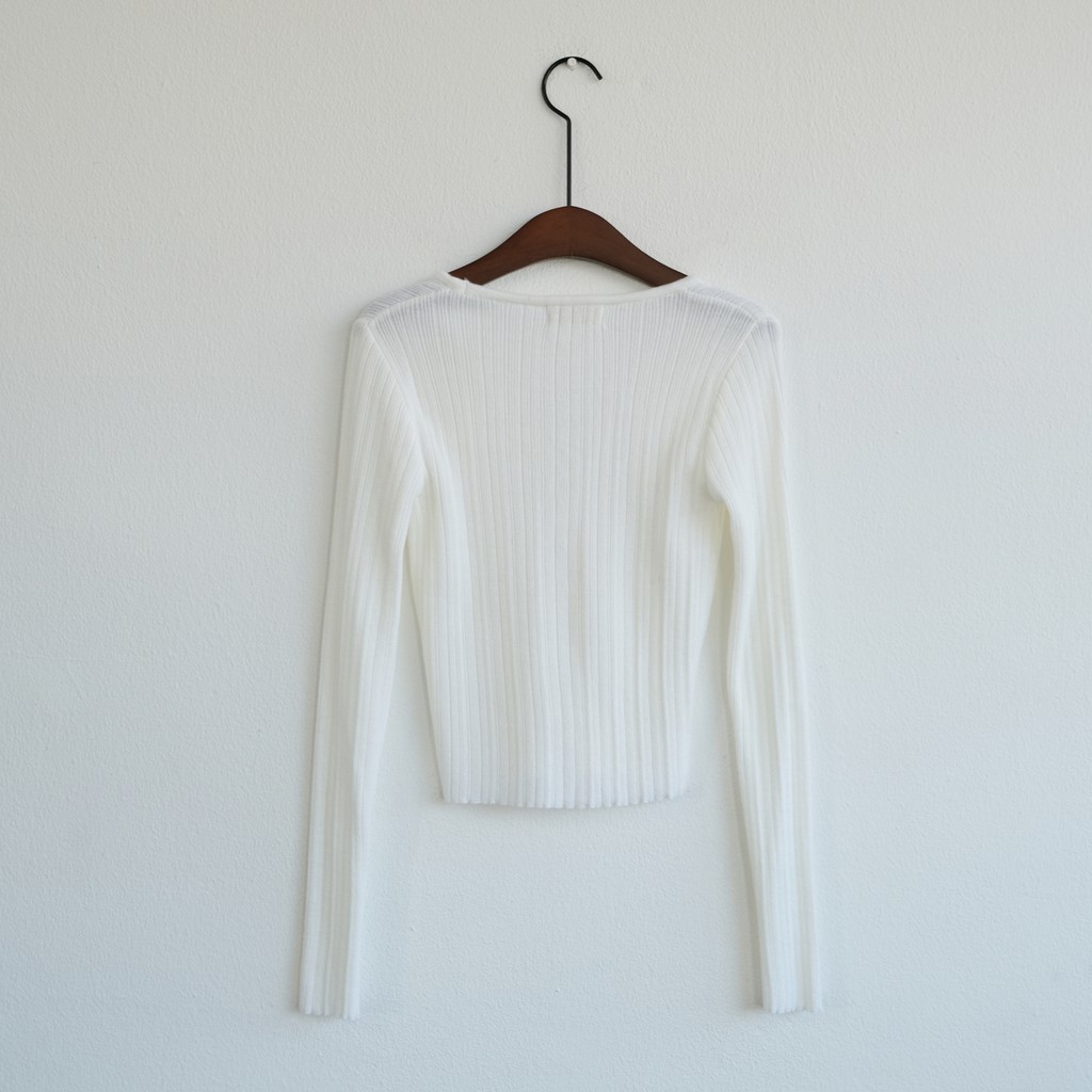 [gwilee] front hook slim cardigan - Áo khoác len Hàn Quốc | BigBuy360 - bigbuy360.vn