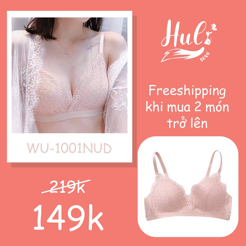 ÁO NGỰC CAO CẤP KHÔNG MÚT, KHÔNG GỌNG WU-1001 || Nhiều màu, full size