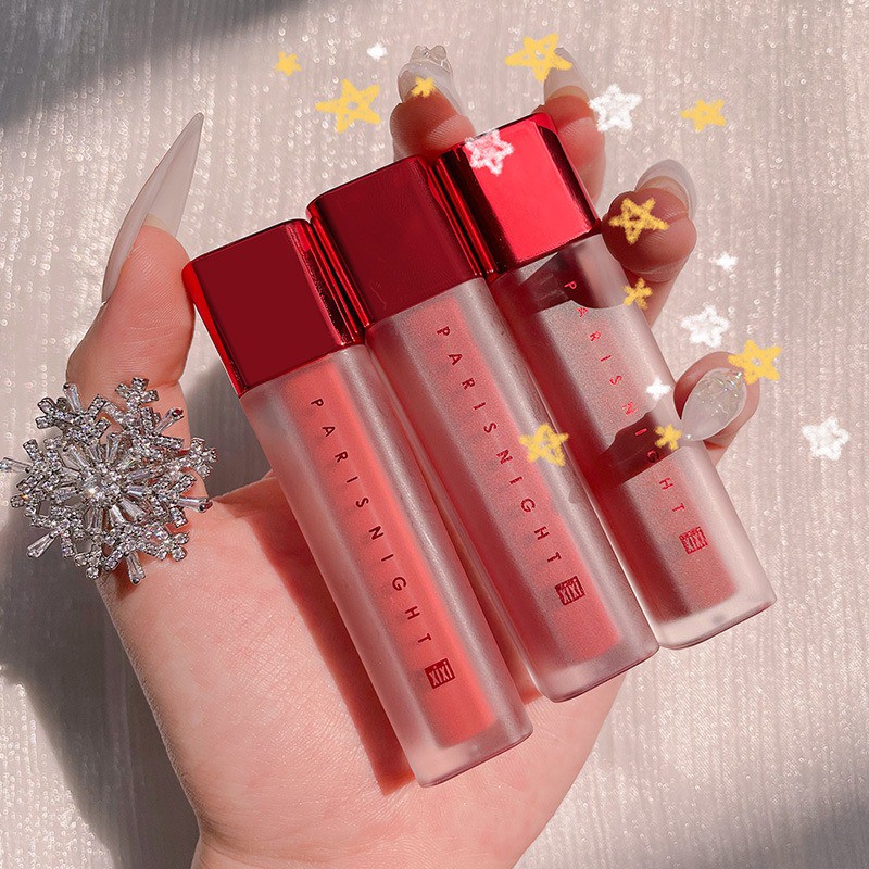 XIXI 5 Colors Velvet Matte Waterproof Lip Gloss Long Lasting Lip Gloss Lips Cosmetic Makeup Beauty | BigBuy360 - bigbuy360.vn
