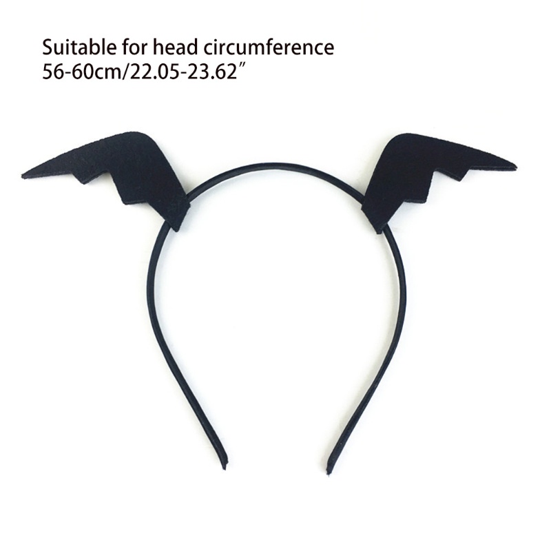 [Hàng mới về] Băng đô cài tóc hình cánh thiên thần ác quỷ cho dịp Halloween