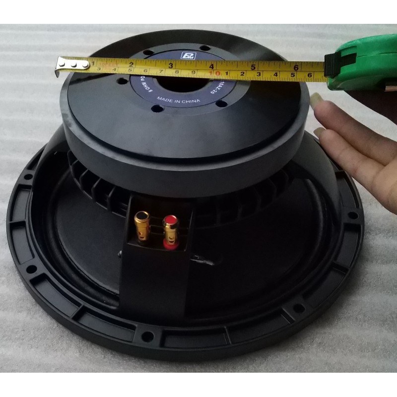 BỘ 2 CHIẾC CỦ LOA 25 HÃNG BM CHINA TỪ 156 COIL 65 - KHUNG NHÔM GÂN VẢI TẨM DẦU - CỦ LOA RỜI