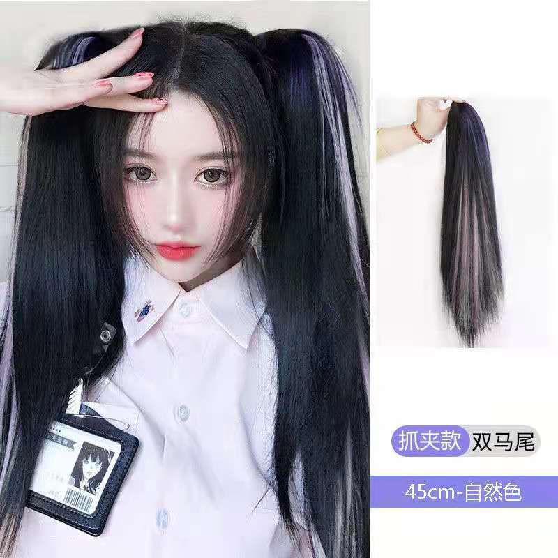 Tóc giả nữ , tóc giả ngoặm light