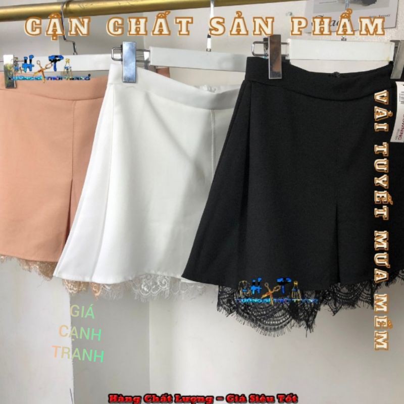 Chân Váy Ngắn Nữ Ren Dây Kéo Lưng Có Quần Trong Siêu Mới Hot Hit 2020 - Hàng Có Sẵn | BigBuy360 - bigbuy360.vn