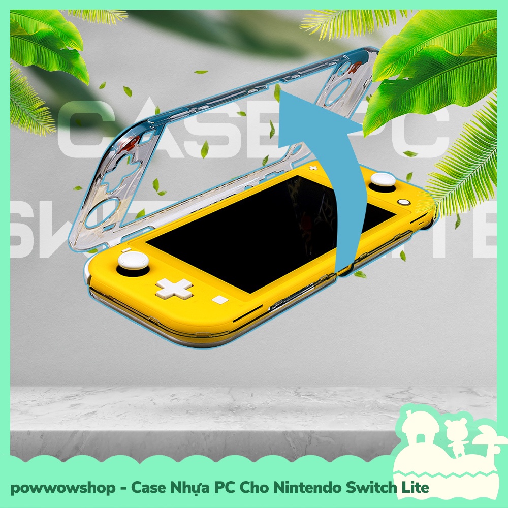 [Sẵn VN - Hỏa Tốc] Phụ Kiện Case Ốp PC Nhựa Cứng + 2pcs Bọc Analog Cho Máy Game Nintendo Switch Lite Cute Themes