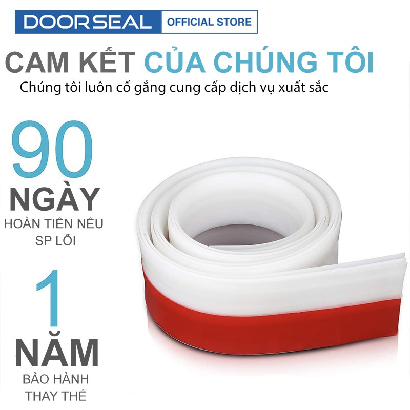 Ron Dán Chân Cửa Dày 5MM Cực Dính Chống Côn Trùng, Khói Bụi, Tiếng Ồn - Doorseal (Vietnam)