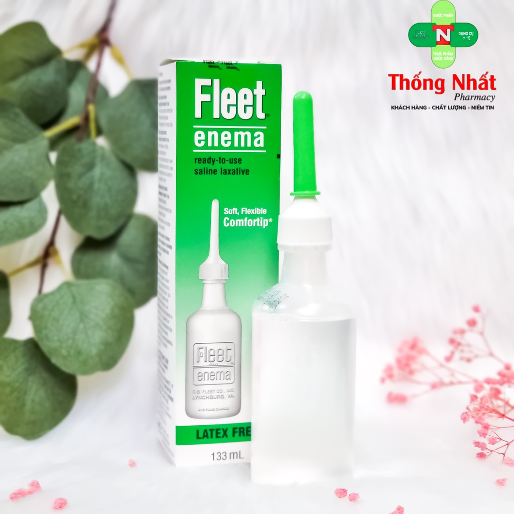 [CHÍNH HÃNG] - Fleet Enema 133ml Bơm Thực Tràng, Táo Bón Người Lớn