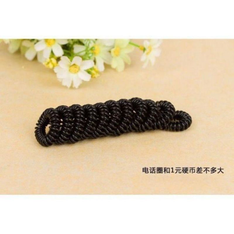 Combo 15 dây buộc tóc lò xo siêu dai, tiện ích, dễ thương