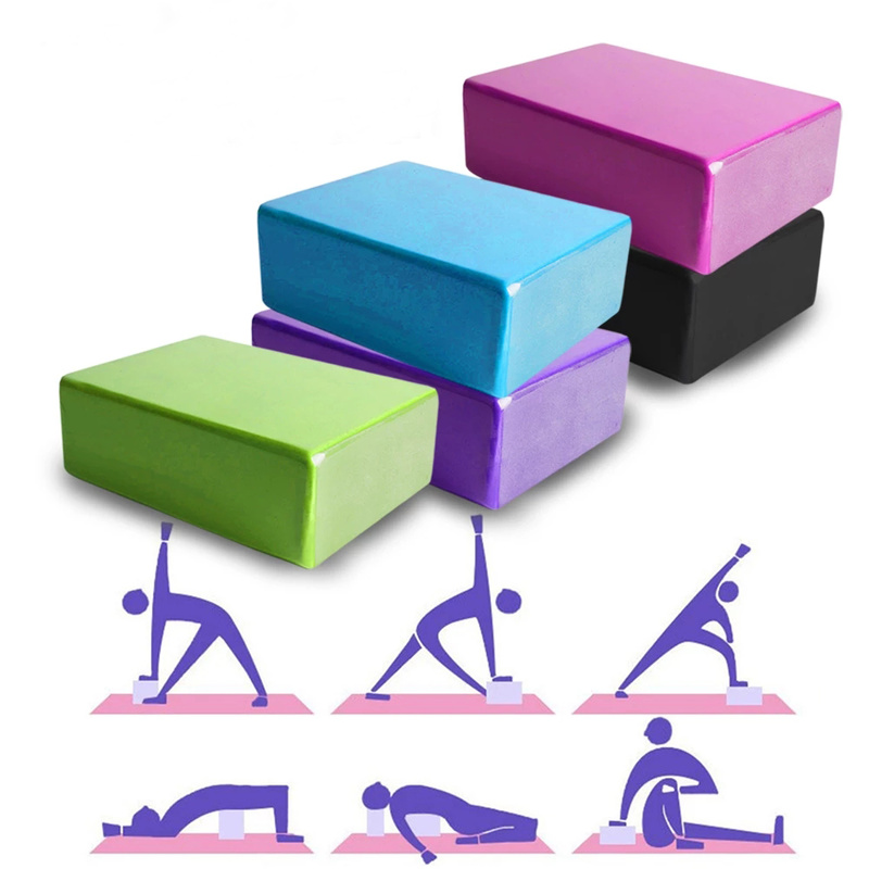 Gạch xốp bằng nhựa eva nhiều màu hỗ trợ tập thể hình/yoga tiện dụng tại nhà