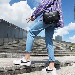 Quần jean ống vừa basic unisex mặc đôi
