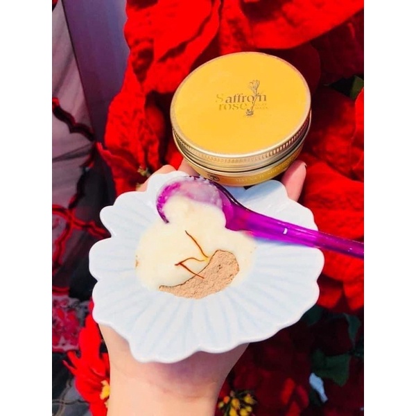 Mặt nạ Nhuỵ hoa nghệ tây đất sét trắng Saffron Detox Mask