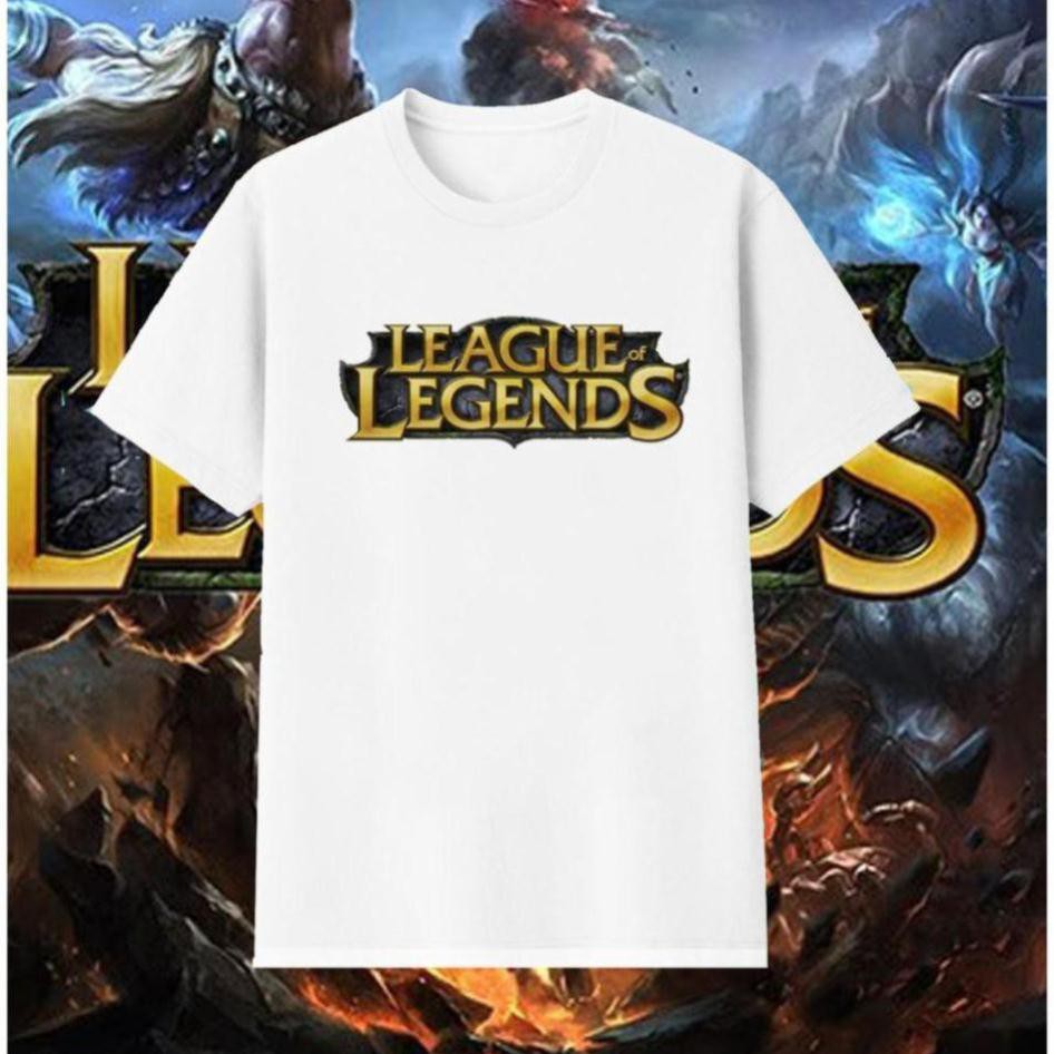 Áo thun liên minh huyền thoại, áo league of legends, vải cotton mát mịn, áo yasuo, áo game thủ, hình in đẹp, bền